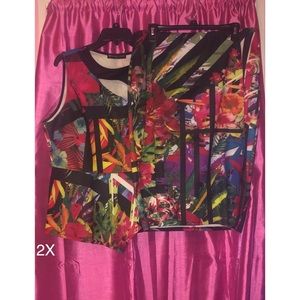 Peplum Top and Squirt Set